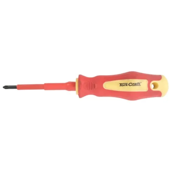 Tork Craft Screwdriver Insulated Phillips  1 1 X 80mm | Buy Online in South Africa | Strand Hardware 