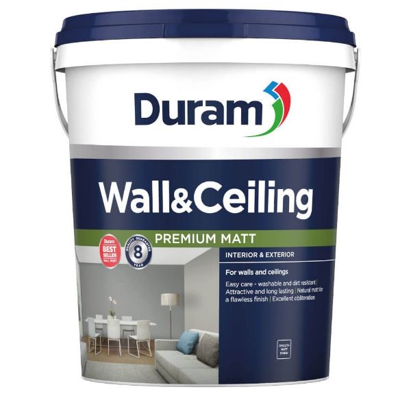 Duram Wall & Ceiling White 20L Strand Hardware 