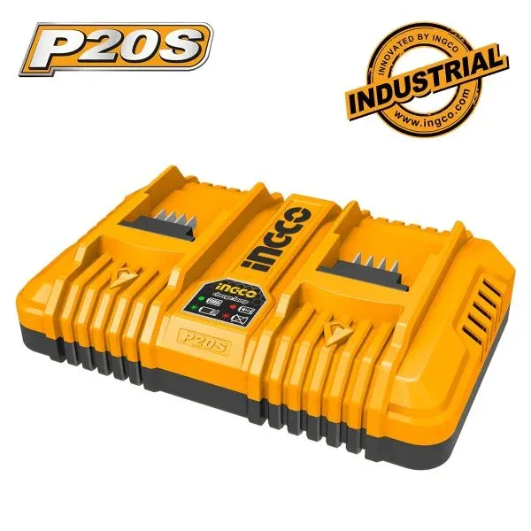 Ingco Fast Intelligent Dual / Double Charger 20V P20S