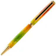 Toolmate Slimline Pen Kit Gold With Black Striped Clip| South Africa| Strand Hardware