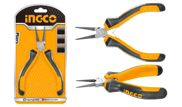  Ingco Plier Round Nose Mini 115mm | Buy Online in South Africa | strandhardware.co.za